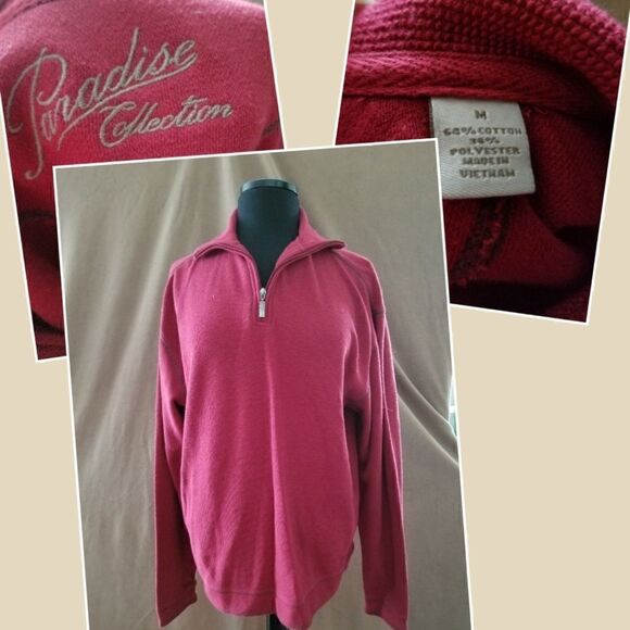 Paradise Collection size medium rusty/red shirt - Picture 1 of 1